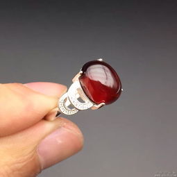 璀璨經(jīng)典，智慧守護(hù) 6A酒紅色精品石榴石女士戒指